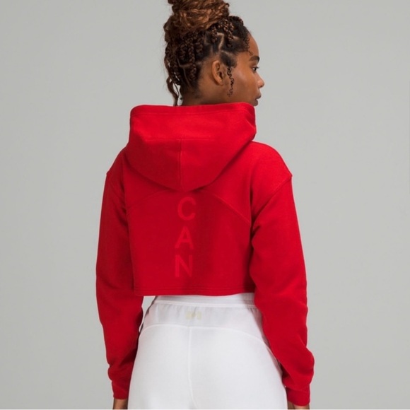 Lululemon Olympic Team Canada All Yours
Red Cropped Hoodie - Picture 4 of 9
